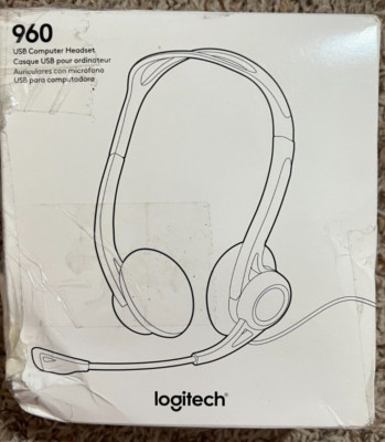 Logitech - USB Computer Headset - 960