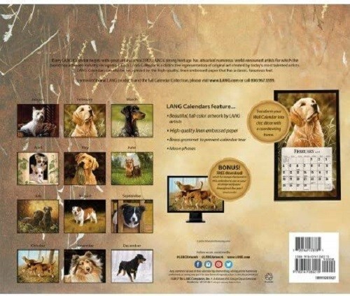 Lang Wall Calendar"Four Seasons" Artwork By Lee Stroncek-12 Month-Open