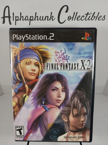 Final Fantasy X-2 (Sony PlayStation 2, 2003) CIB w/ Manual & Reg. Card TESTED