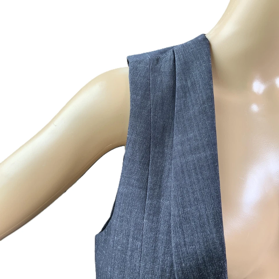 BCBGeneration Dkink Sleeveless Open Front Vest Size Small Coquette Academia - Image 4 of 4