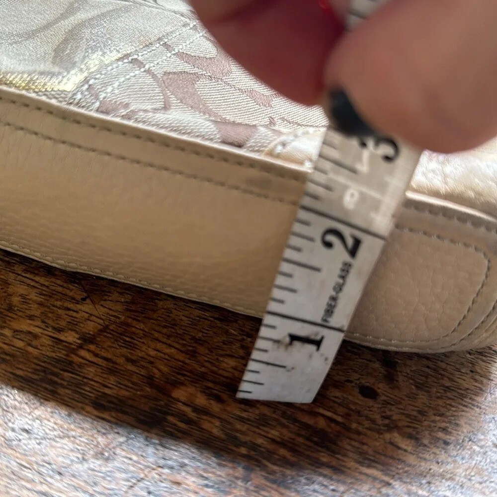 COACH Patchwork Top Zip Convertible crossbody Tot… - image 9