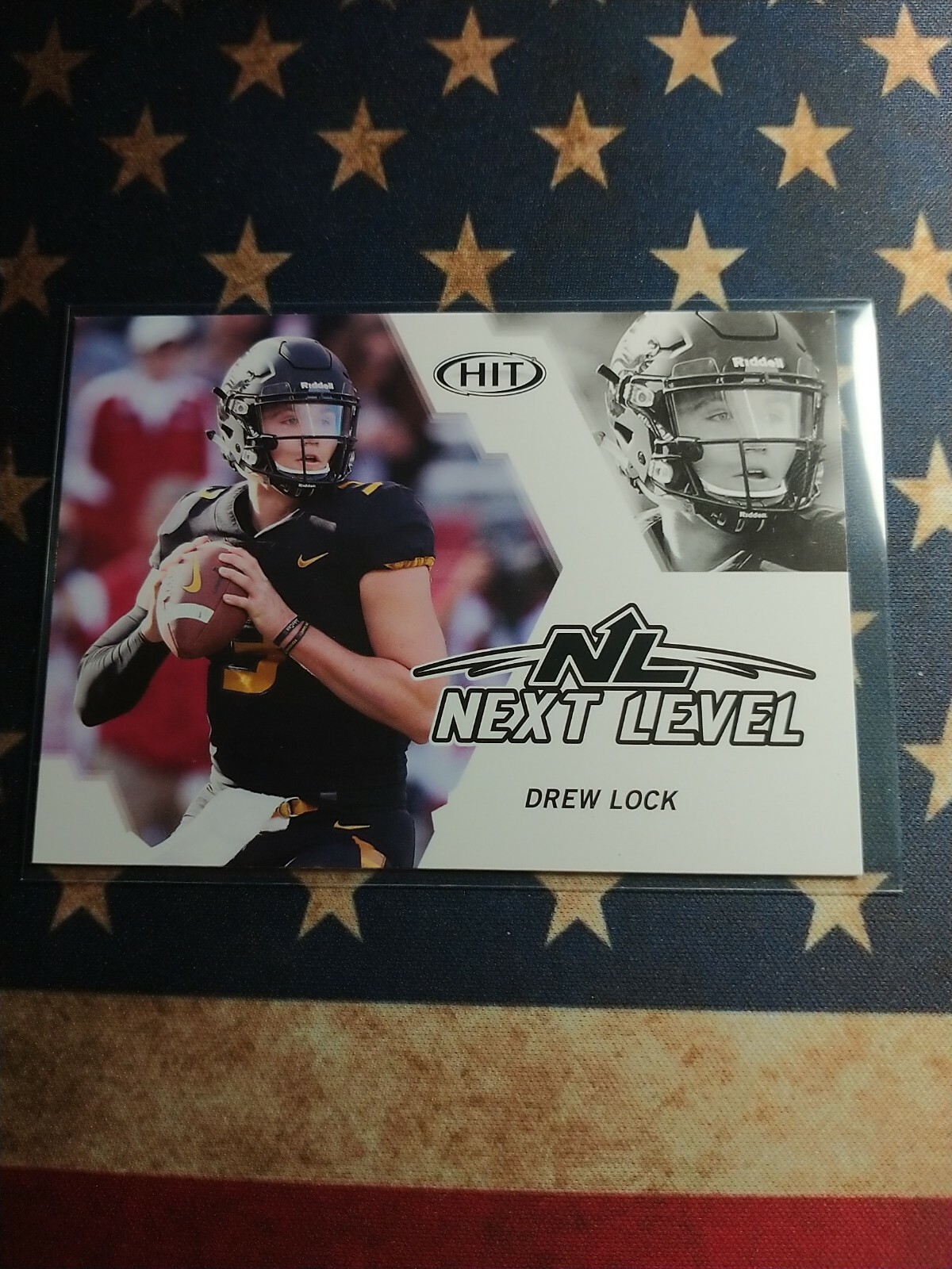 2019 Panini Sage Hit Next Level Drew Lock Rookie Card #68