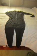 Preowned Men's Size XL Black & Yellow Neo Sport 6 Wetsuit One Piece Body Suit