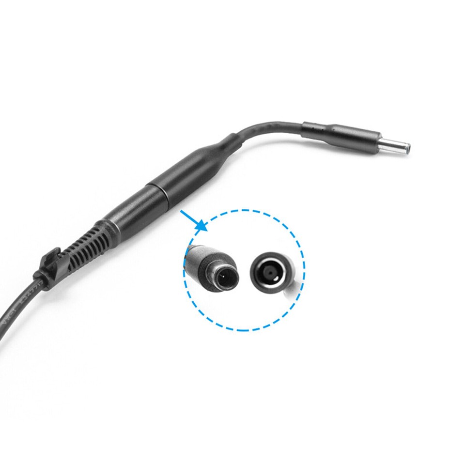 Tipps Adapter LOT 10 Power Charger Converter Adapter Cable for DELL small Tips 7.4mm ...