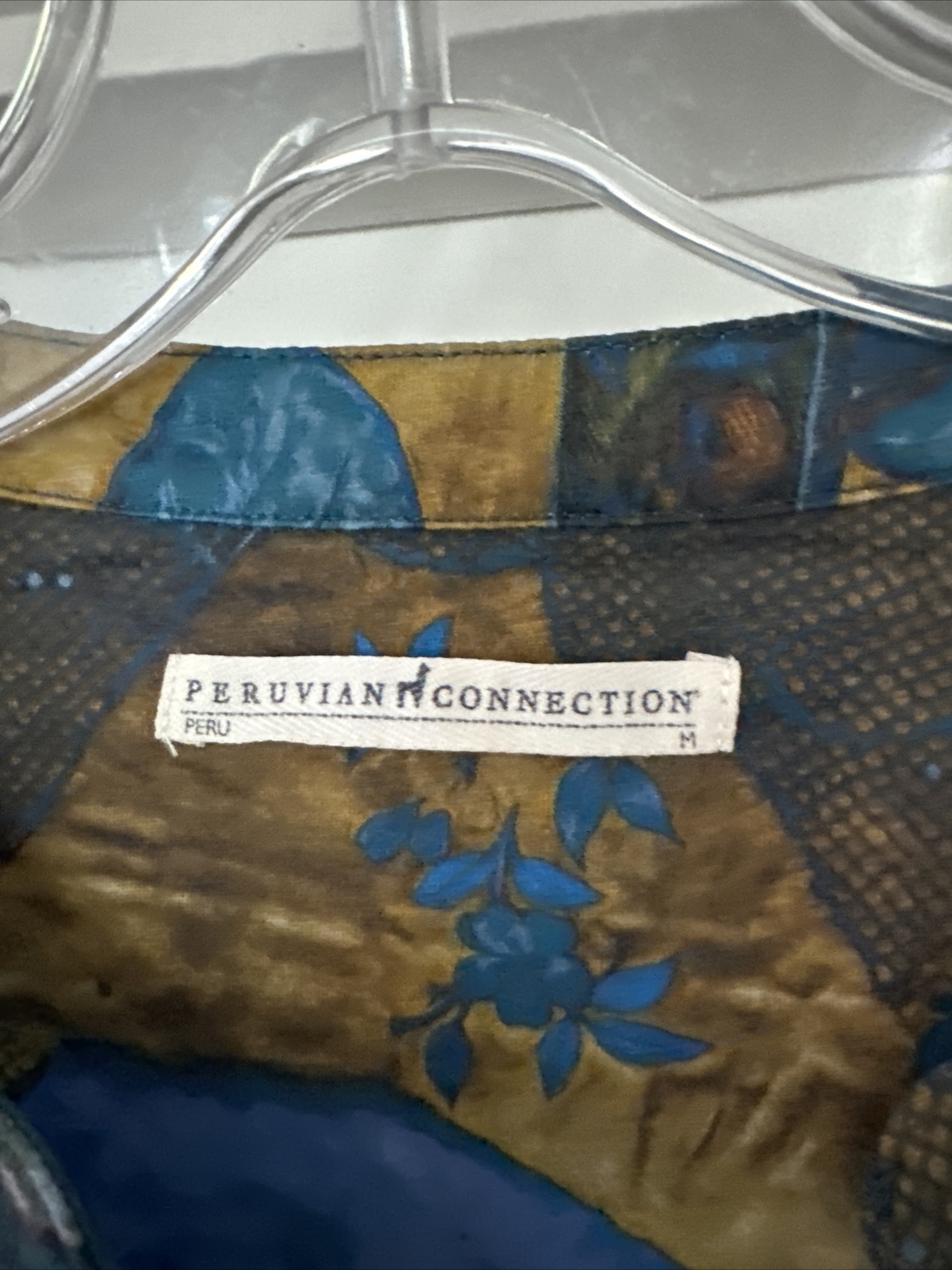 Peruvian Connection Patchwork Cotton Tunic Dress … - image 4