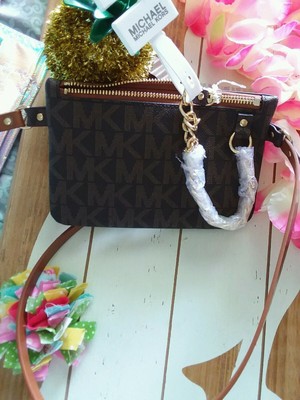 michael kors leopard fanny pack