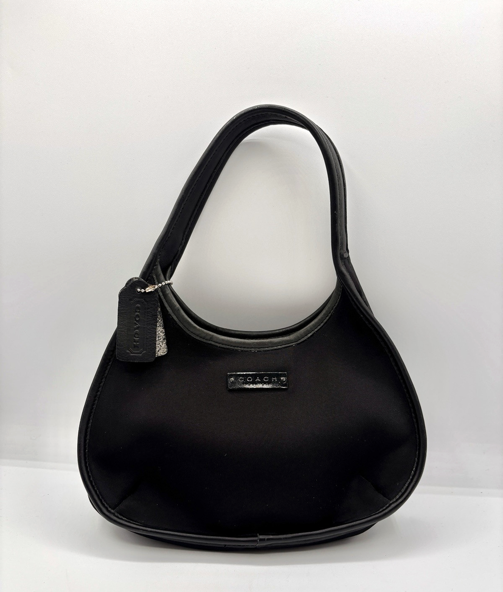 Vintage 90's Coach Ergo Neo Mini Satchel #6202 Neoprene Black