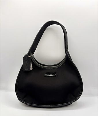 Vintage 90's Coach Ergo Neo Mini Satchel #6202 Neoprene Black