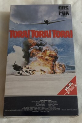 Tora! Tora! Tora! (VHS, 1984) Sealed Fox Video Watermark (1970