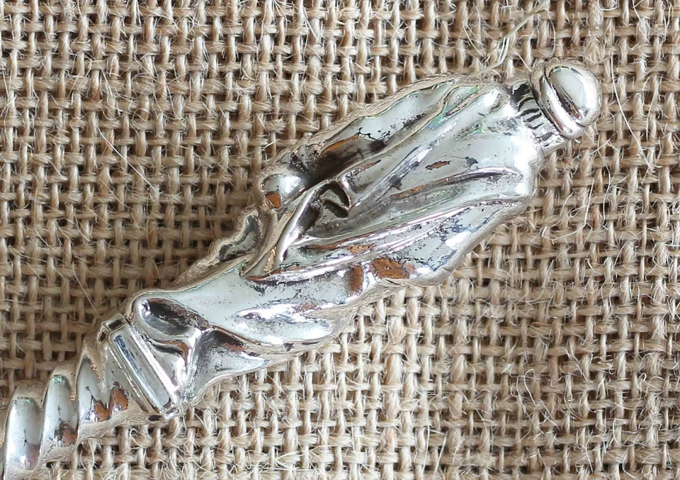 Beautiful Apostle Figured Continental Silver Handled Razor Gillette Mach III - Image 4 of 4