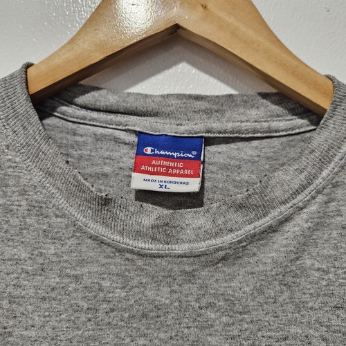 Vintage Kansas Jayhawks Champion Grey T-Shirt Size XL University College Sports - Picture 8 of 9