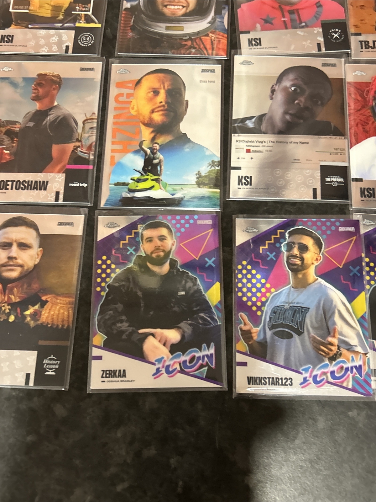 31 X Topps Chrome Sidemen Cards Bundle 5053307067356 eBay
