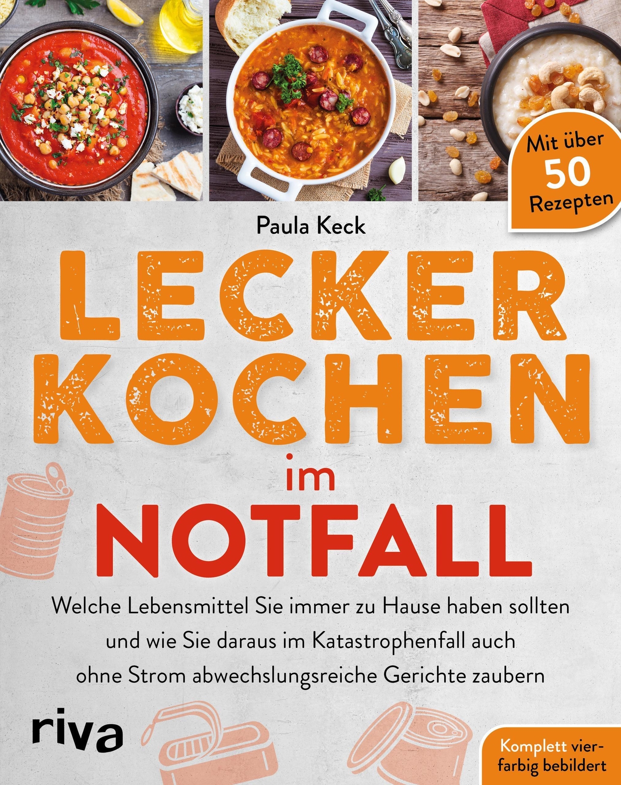 Thumbnail - Lecker Kochen Notfall | Paula Keck | Taschenbuch | 128 S. | Deutsch |