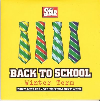 BACK TO SCHOOL - WINTER TERM -  VARIOUS ARTISTS - STAR PROMO MUSIC CD