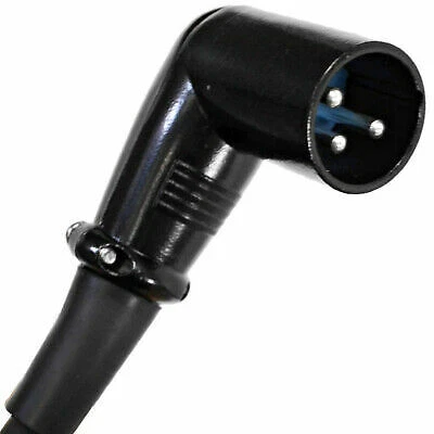 Seismic Audio - 6 Pack of 6 Foot Right Angle XLR Male to XLR Female Patch Cables - Image 4 of 4