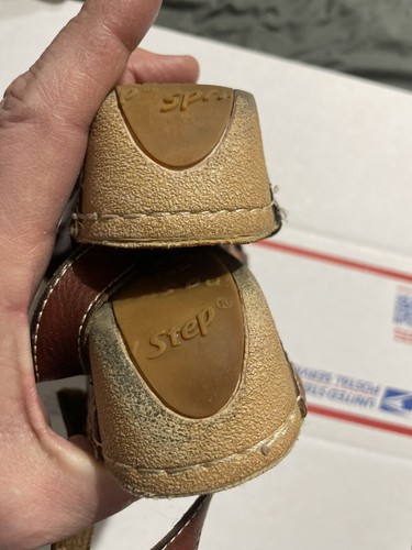 SPRING STEP D-Union Size 40 Women Leather Gipsy Aztec Hippy Boho Wedge Sandals - Picture 13 of 15