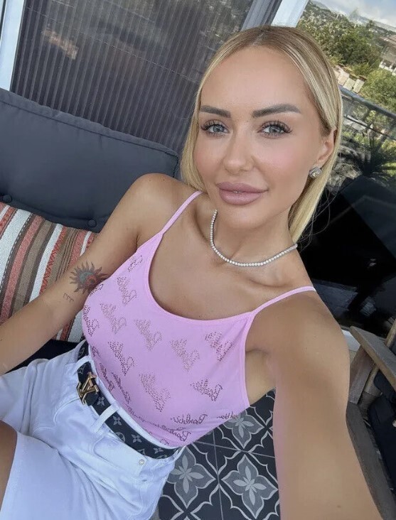 ZARA RHINESTONE BARBIE™ MATTEL BODYSUIT PINK 7901/112 SIZE XL-XXL