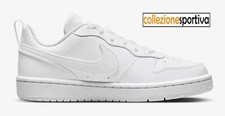 SCARPE NIKE COURT BOROUGH LOW RECRAFT (GS) - DV5456-106 col. bianco