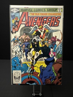 Avengers #211 (1981) Classic Marvel Comics Jim Shooter Gene Colan FN/VF