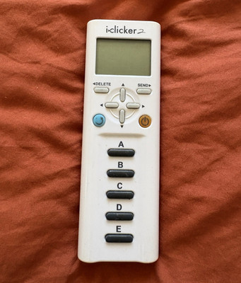 i-clicker i-clicker2 Wireless Classroom Response Remote Control, White 10m+