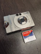 Canon PowerShot S100 Digital Elph Camera 2.1 MP Tested Works