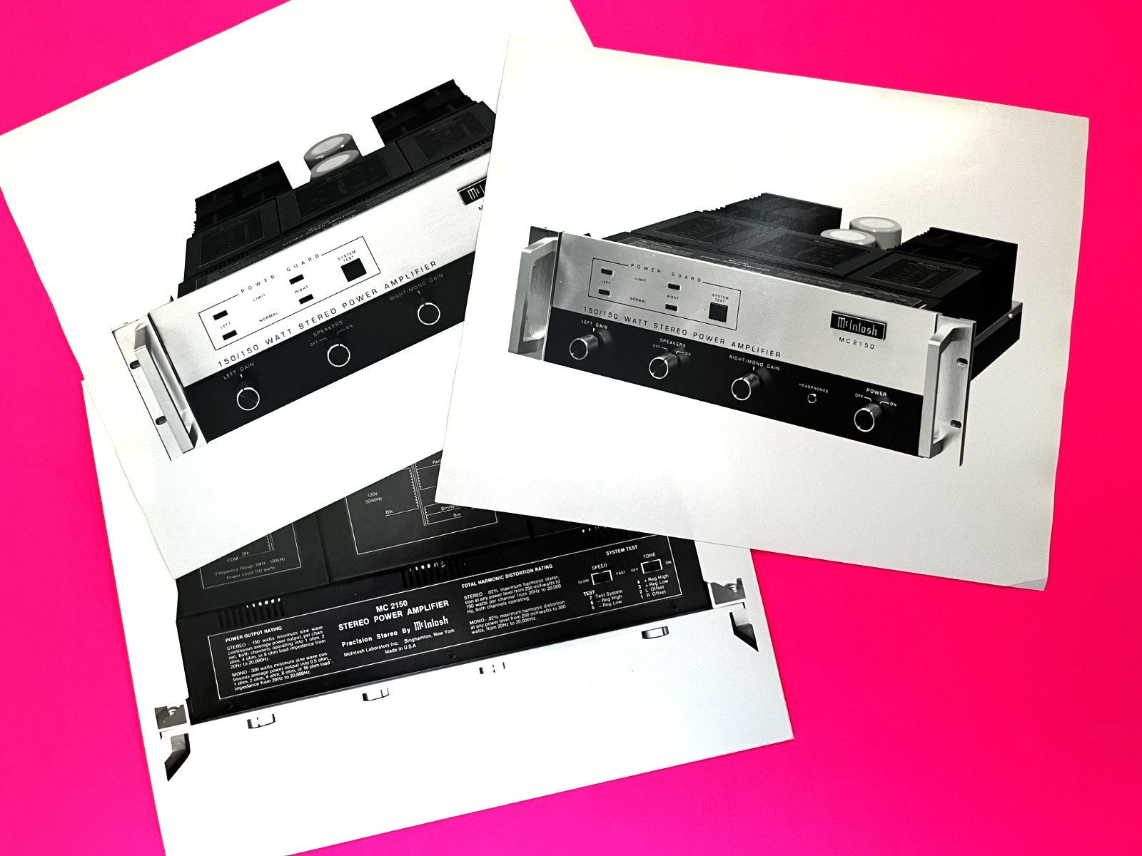 McIntosh MC2150 vintage audio equipment - eBay listing photo 1