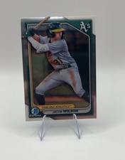 2024 Topps Bowman Chrome Baseball JACOB WILSON #BCP-3 Oakland Athletics