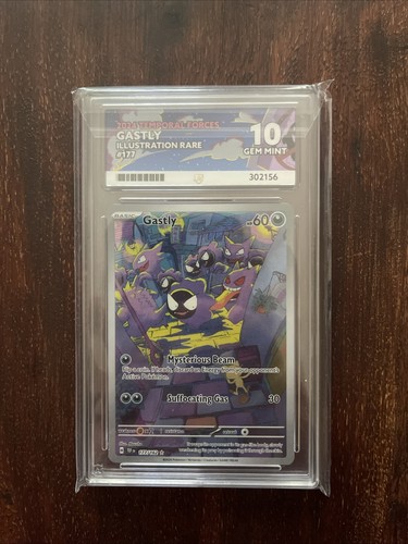 Gastly graded ACE 10 for sale on eBay