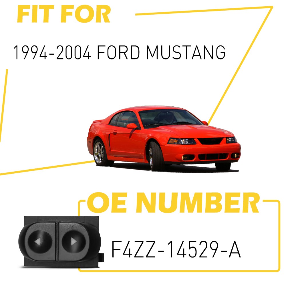 For 1994-2004 Ford Mustang Power Electric Window Door Switch Master Control USA