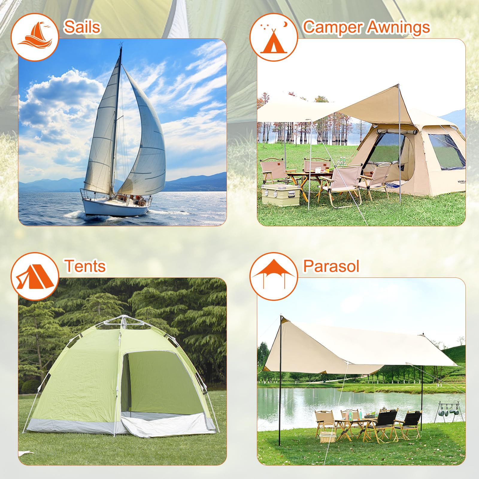 Waterproof Repair Tape,Awning Black Duct Tape,Fabric Flex Seal Tape for RV Sk...