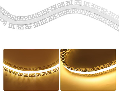 3.3Ft Curved LED Channel - 10-Pack with White Diffuser for Tape Lights