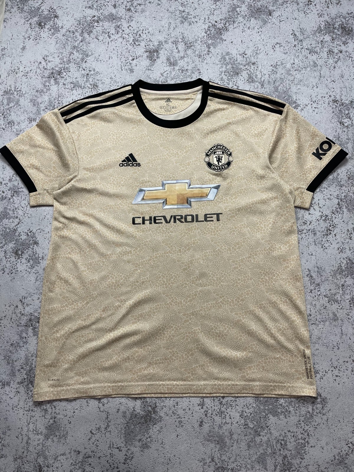 Manchester United 2019 2020 Away Shirt Jersey Adidas Size Xl Men's