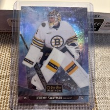 Jeremy Swayman 2024-25 O-Pee-Chee Platinum COSMIC 40/65 Boston Bruins #101