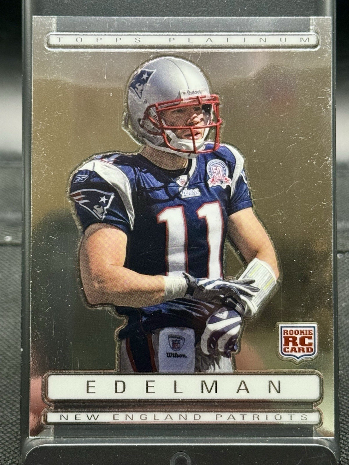 2009 Topps Platinum #159 Julian Edelman Rookie