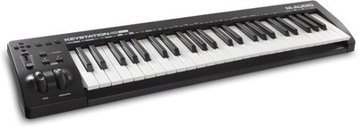 M-AUDIO Keystation 49 MKIII - Kompakter 49-Tasten MIDI Keyboard Controller mit Z