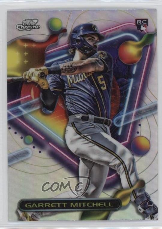 2023 Topps Cosmic Chrome Refractor Garrett Mitchell #154 13kh