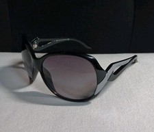 Armani Exchange AX112/S D28 9C 64-15-125 Black Silver Sunglasses Oval Oversized