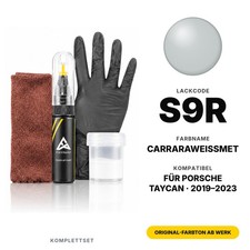 Lackstift Für Porsche Taycan S9R Carraraweissmet Komplett KFZ Lack Ausbesserung Lackstift Für Porsche Taycan S9R Carraraweissmet Komplett KFZ Lack Ausbesserung