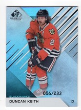 2016-17 SP Game Used Duncan Keith Rainbow Player Age #46 Blackhawks 056/233