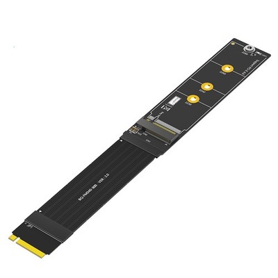 5X(20 cm Länge Upgrade Version 180 Grad NGFF M. 2 M-Key NVMe SSD-Erweiterun5240