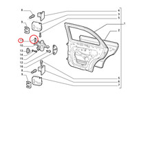 Porte avant et accessoires Lancia KAPPA
