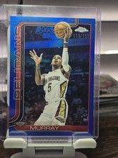 DEJOUNTE MURRAY 2025-26 TOPPS CHROME BLUE REFRACTOR /150 #186 PELICANS 