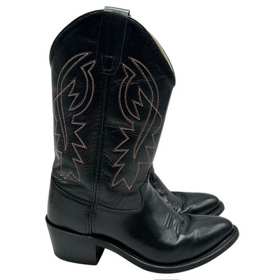 Cody James Ryder Western Boots Women s Size 6 US Men s Size 4.5 Black Leather