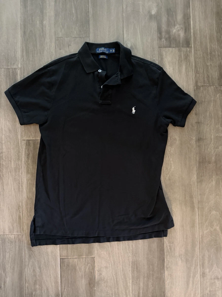 Polo Ralph Lauren Black Polos for Men for sale | eBay