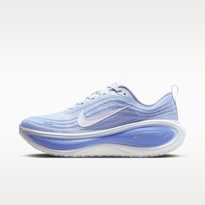 NIB Nike ZoomX Vomero Plus Womens 5.5 Football Grey/ Royal Blue Running Shoes