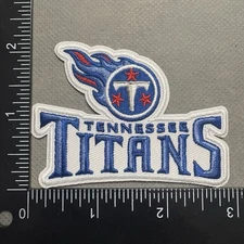 TENNESSEE TITANS IRON ON EMBROIDERED PATCH