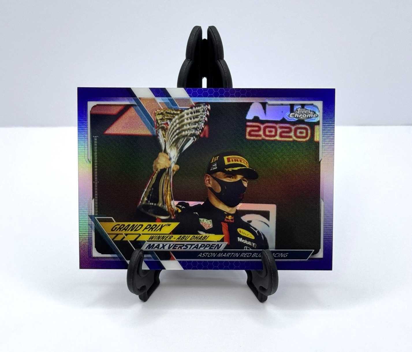 2021 Topps Chrome Formula 1 F1 MAX VERSTAPPEN #154 Purple Refractor /399 SP