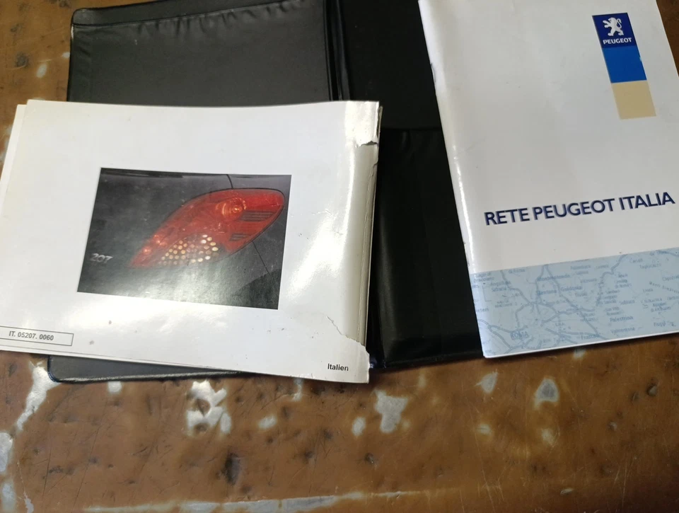 Libretto Uso e Manutenzione PEUGEOT  207  anno 2005 - Immagine 2 di 3
