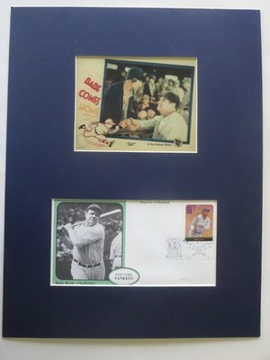 Babe Ruth stars in his own movie - Babe Comes Home  & First Day Cover