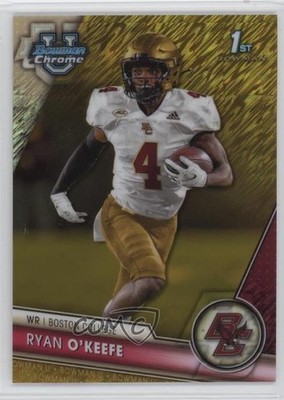 2023 Bowman U Chrome Gold Shimmer Refractor 3/50 Ryan O'Keefe #98 p8v